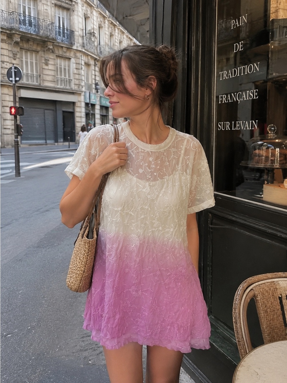 Free people Petal Dusk T-Shirt Mini Dress
